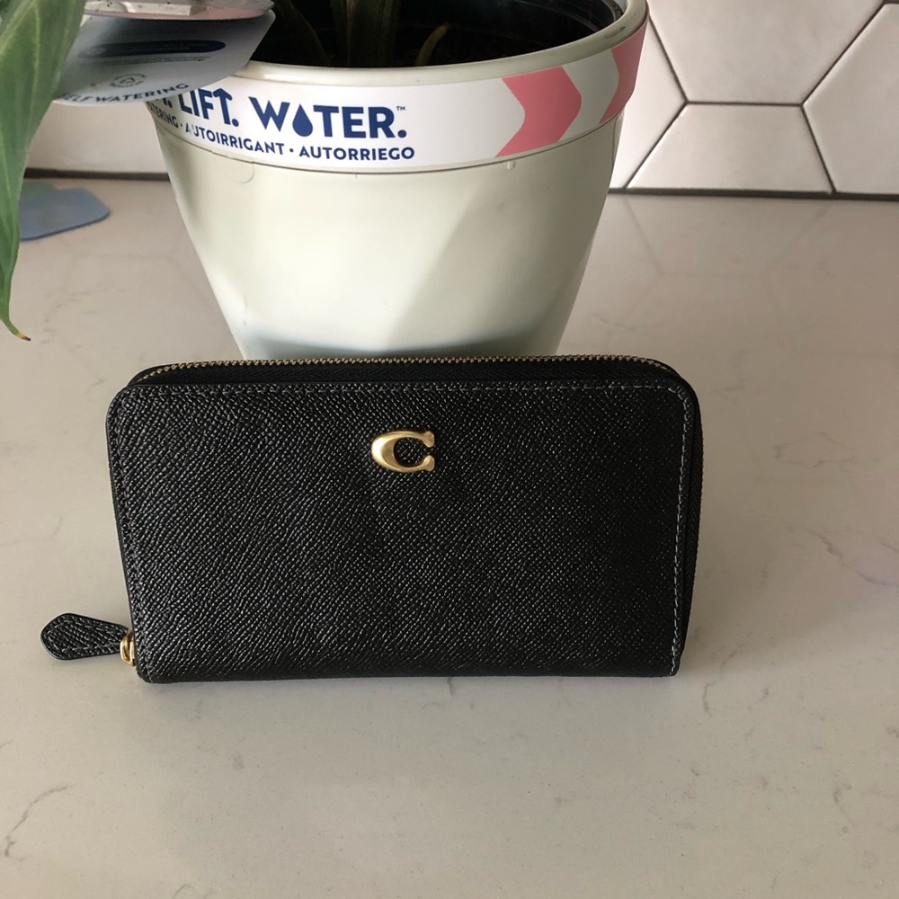 Coach Zip Around Wallet